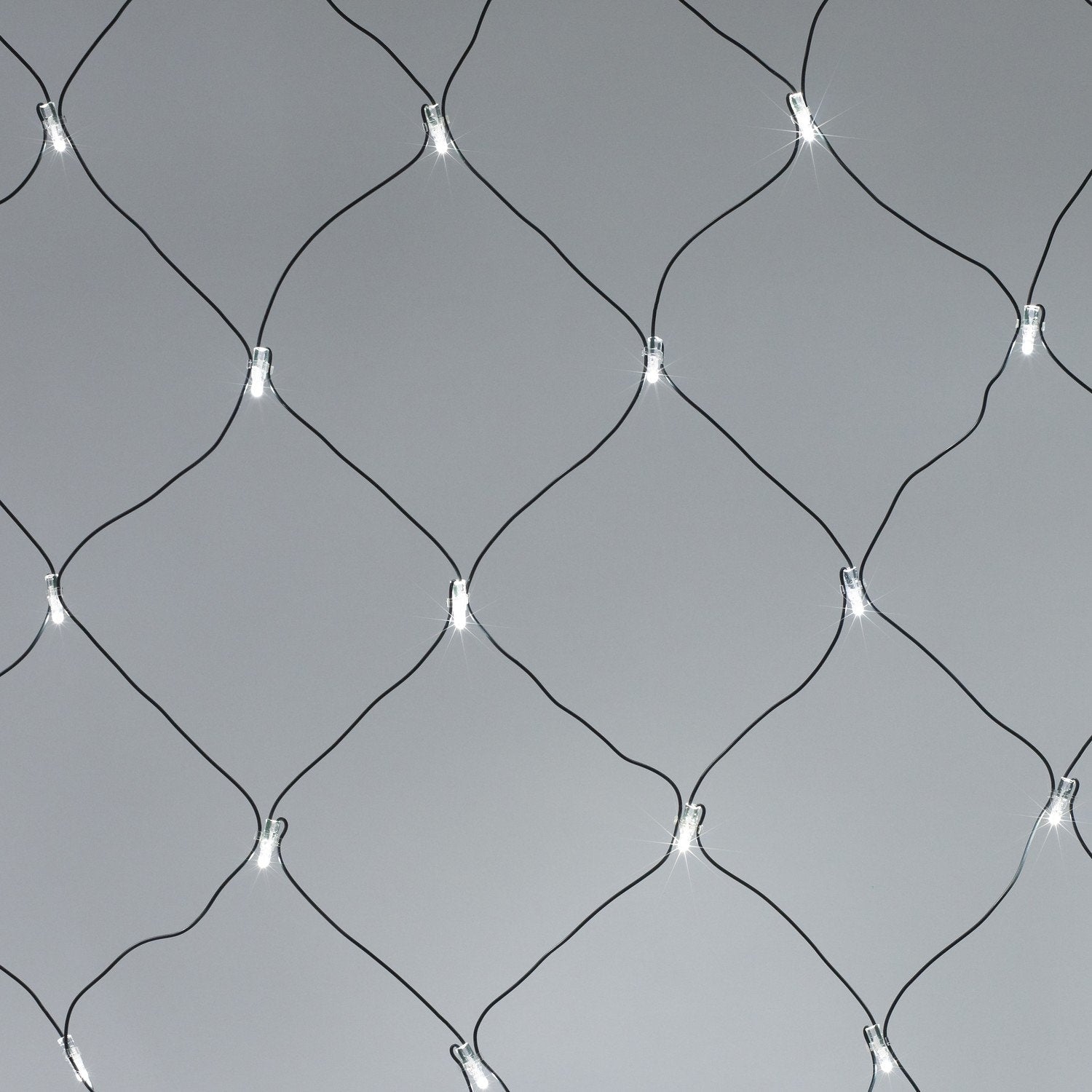 Core Connect 6m x 2m 420 White Connectable Net Lights Green Cable