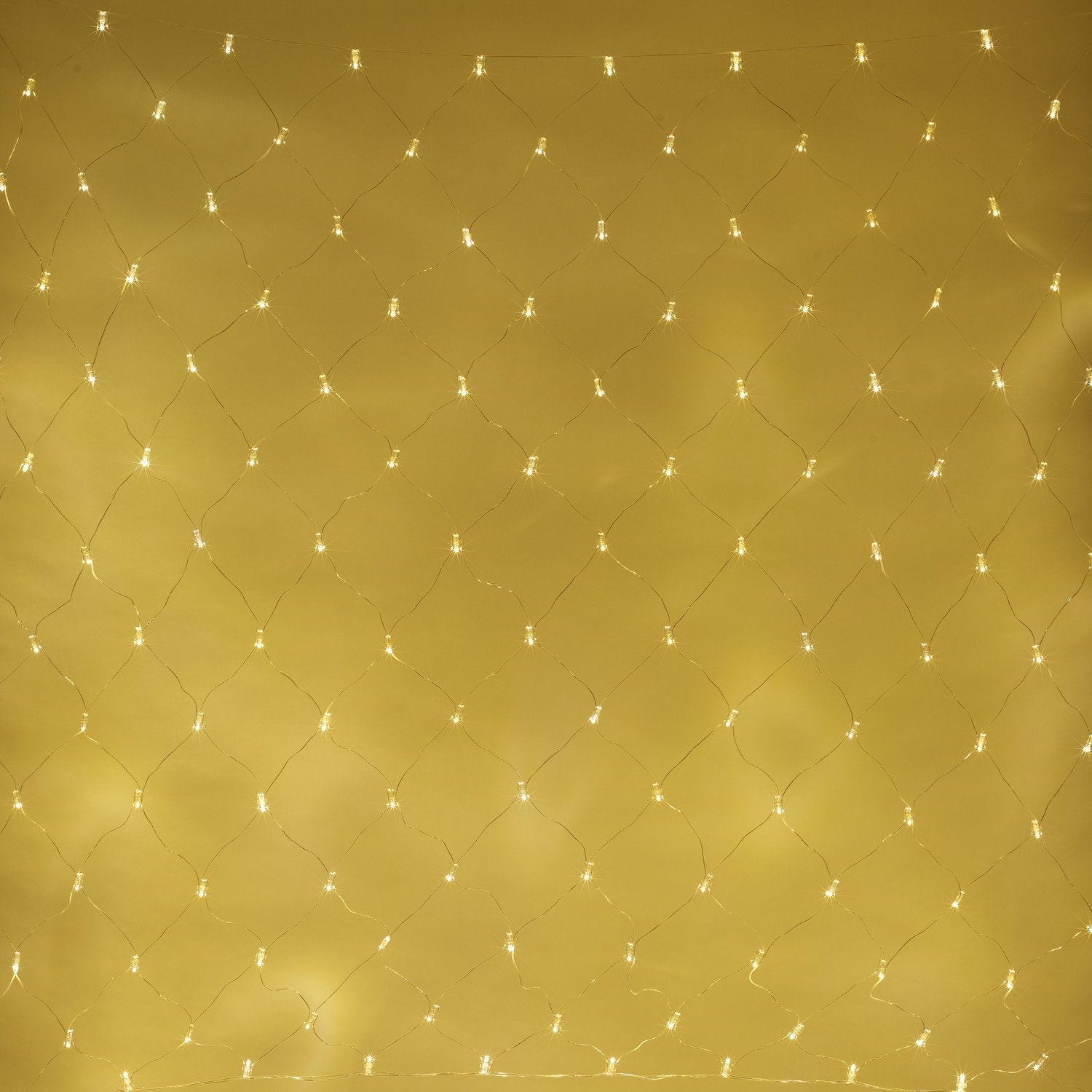 Core Connect 8m x 2m 560 Warm White Connectable Net Lights Clear Cable