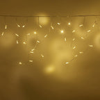 Core Connect 16m 512 Warm White Connectable Icicle Lights Clear Cable