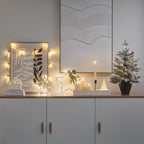 60cm Pre Lit Snowy Christmas Tree