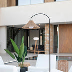 Niza 165 Cordless Arc Floor Lamp