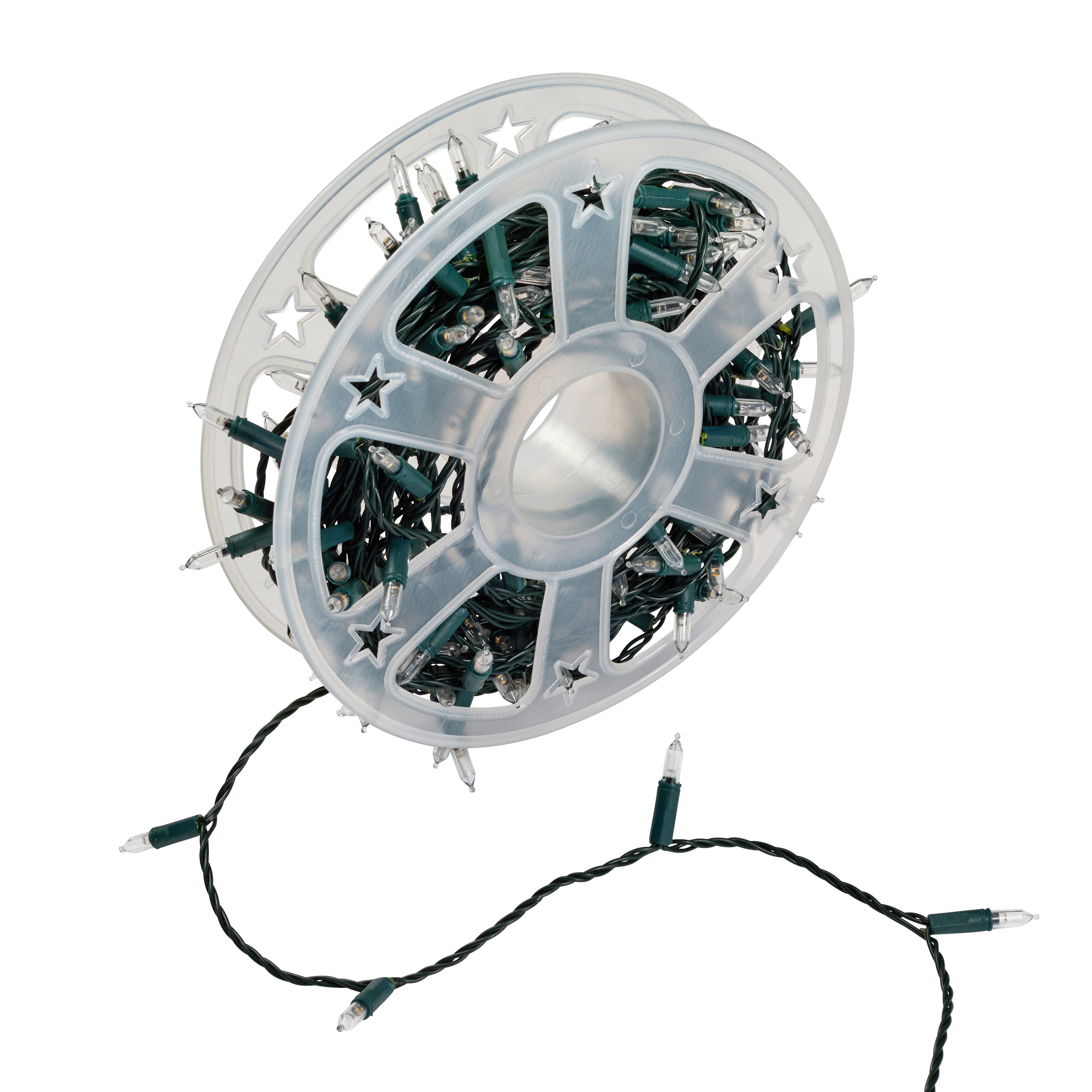 150 Warm White LED Traditional Christmas Tree Lights