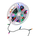 150 Multi Coloured LED Traditional Christmas Tree Lights