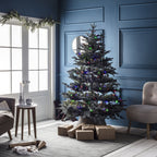 150 Multi Coloured LED Traditional Christmas Tree Lights