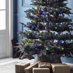 150 Multi Coloured LED Traditional Christmas Tree Lights