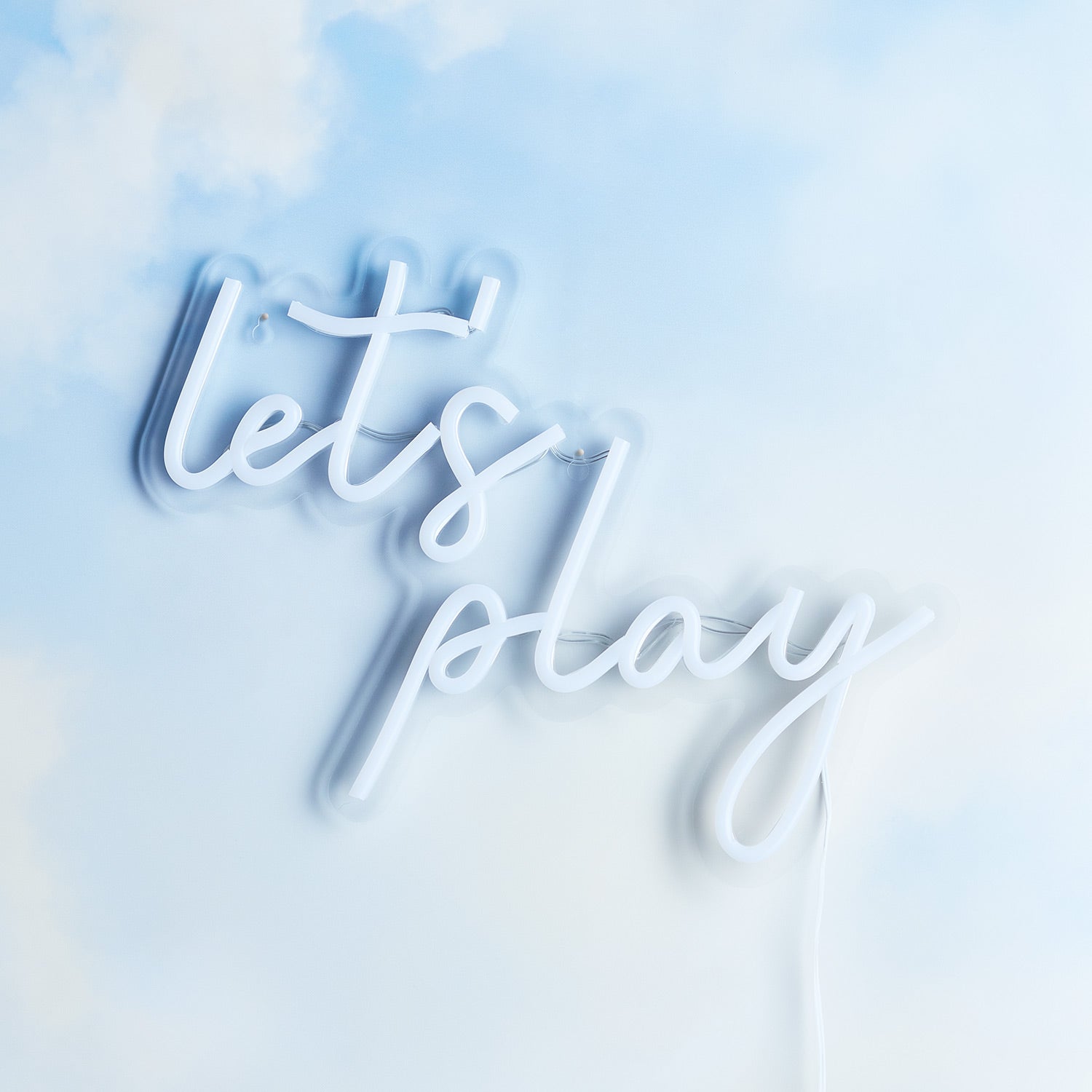 Let's Play Neon Wall Light