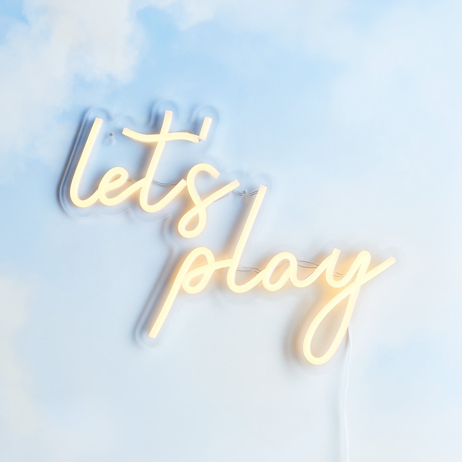 Let's Play Neon Wall Light