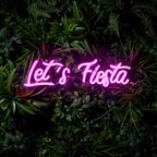 Let's Fiesta Neon Wall Light