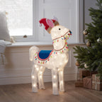 78cm Alpaca Christmas Figure