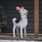 78cm Alpaca Christmas Figure