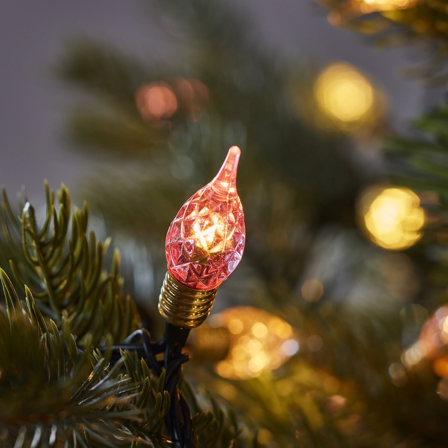 150 Pastel C9 Bulb Connectable Christmas Tree Lights