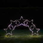 5 Stars Micro LED 2D Arch Stake Light
