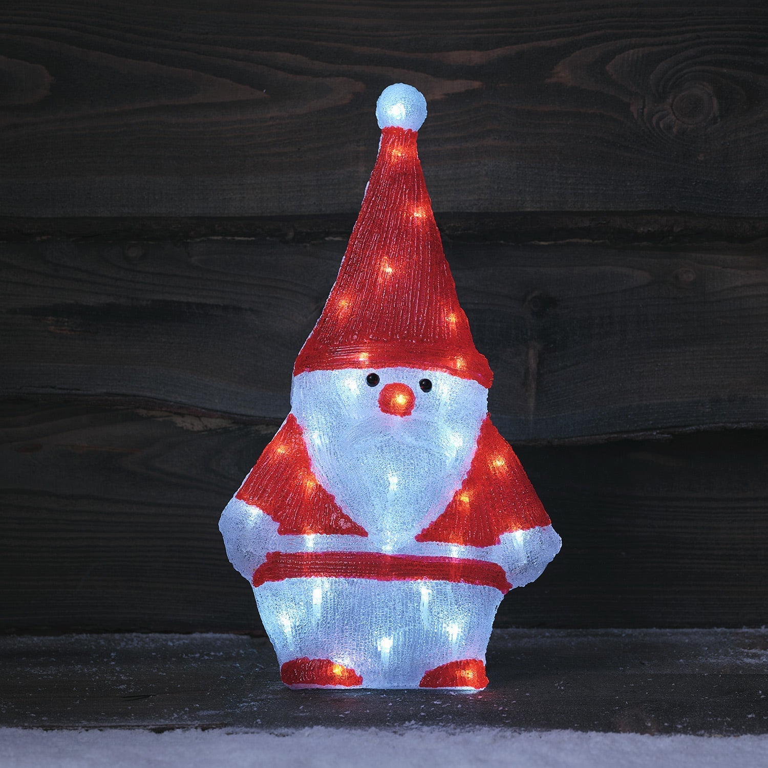 51cm Santa Claus LED 2D Acrylic Figure
