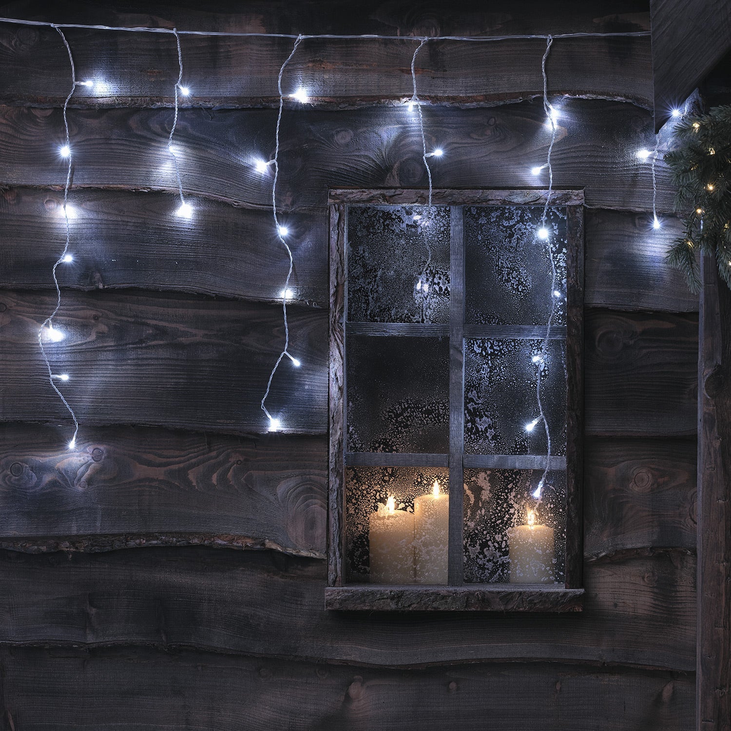 6m Dual Colour LED Plug & Play Icicle Light