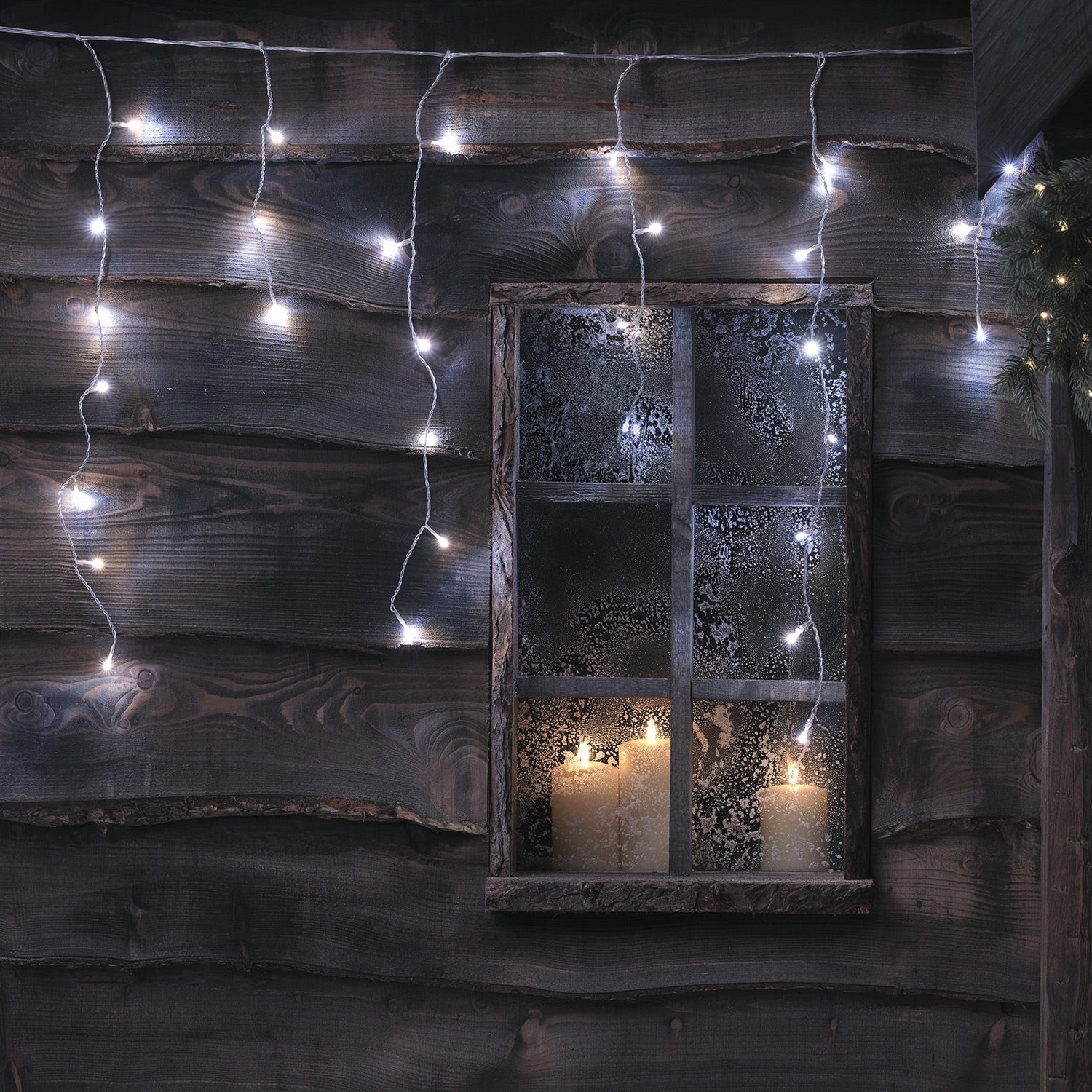 6m Dual Colour LED Plug & Play Icicle Light