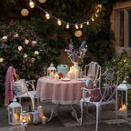 Pro Connect 75m 150 Warm White Connectable Festoon Lights Clear Cap White Cable