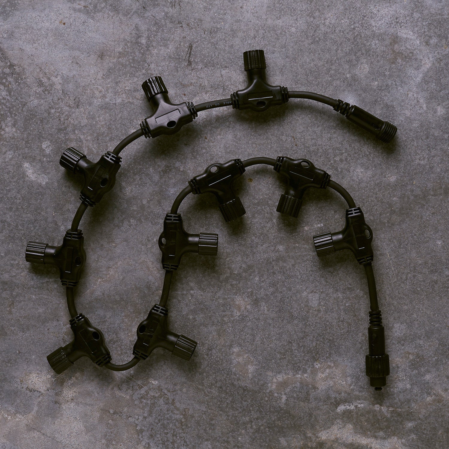 Pro Connect Black 10 Port T Bar