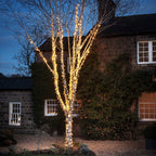 Plus Connect 50m 500 Warm White Connectable Fairy Lights Black Cable