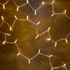 Pro Connect 35m 350 Warm White Connectable String Lights White Cable