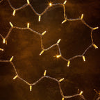 Pro Connect 65m 650 Traditional Warm White Connectable String Lights White Cable