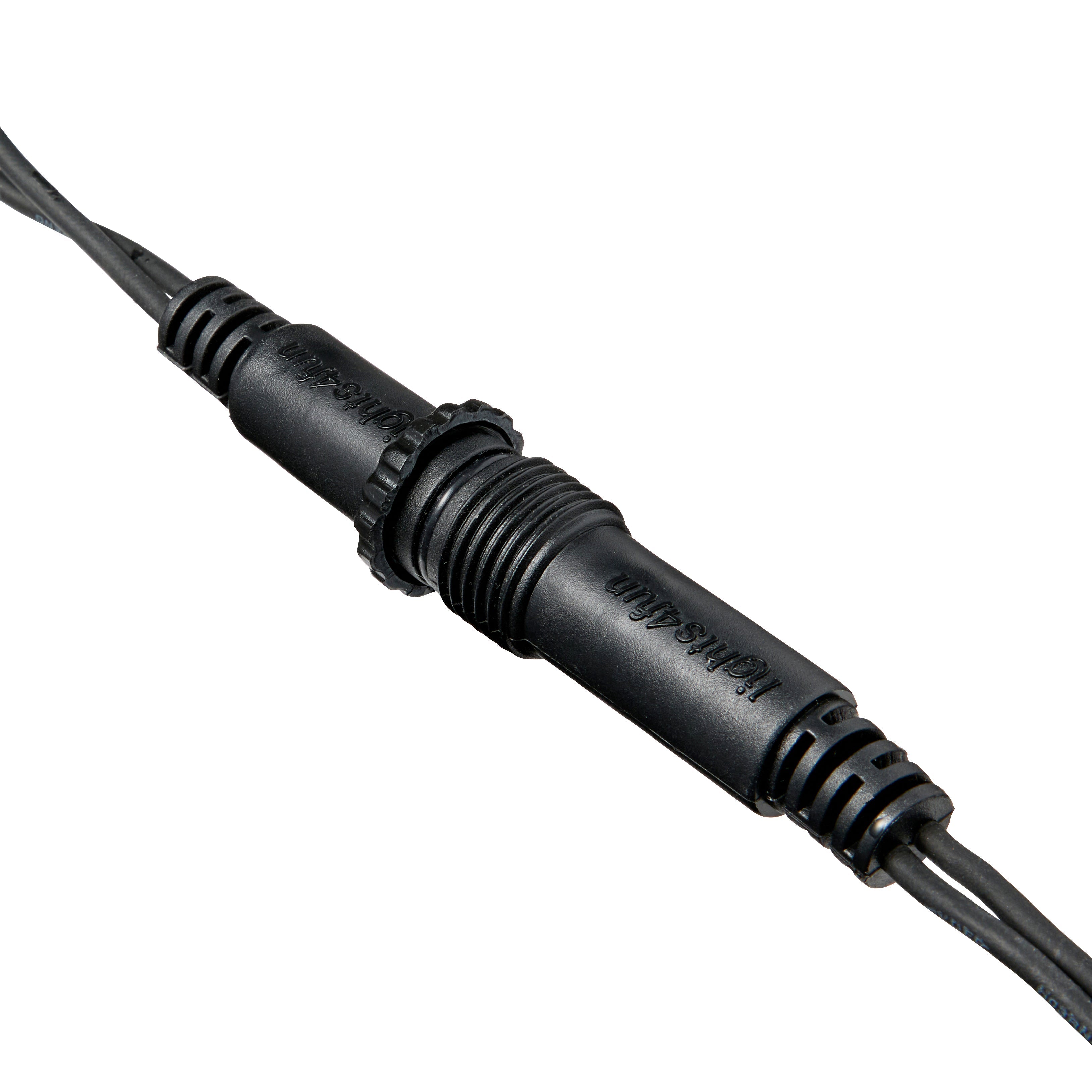 Pro Connect 95m 190 Warm White Connectable Festoon Lights White Cable