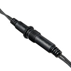 Pro Connect 15m 150 White Connectable String Lights Black Cable