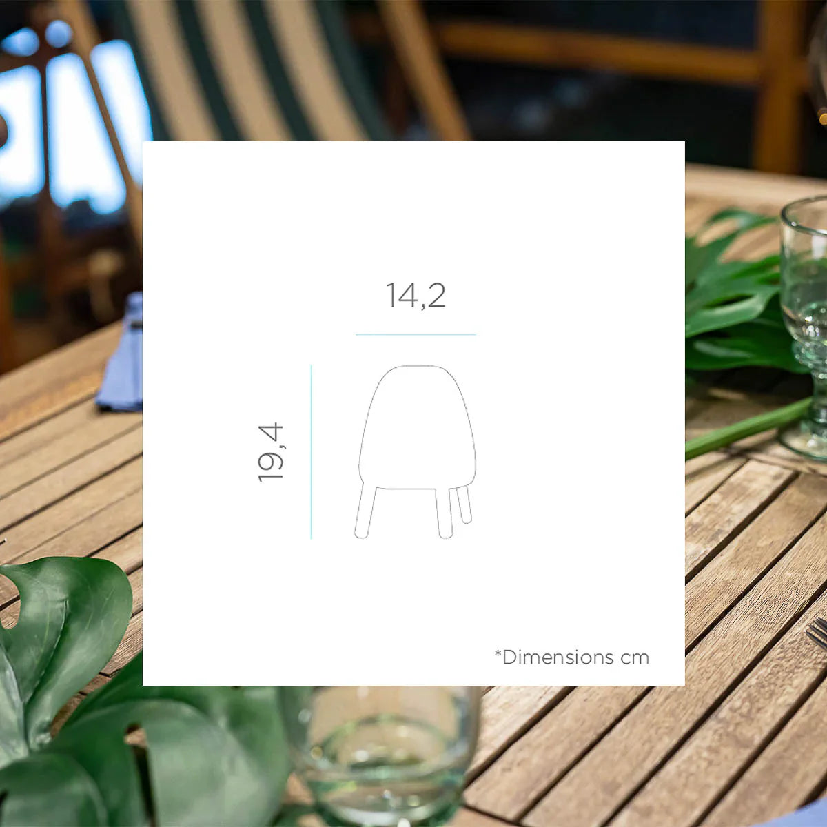 Rocket 20 Touch Table Lamp