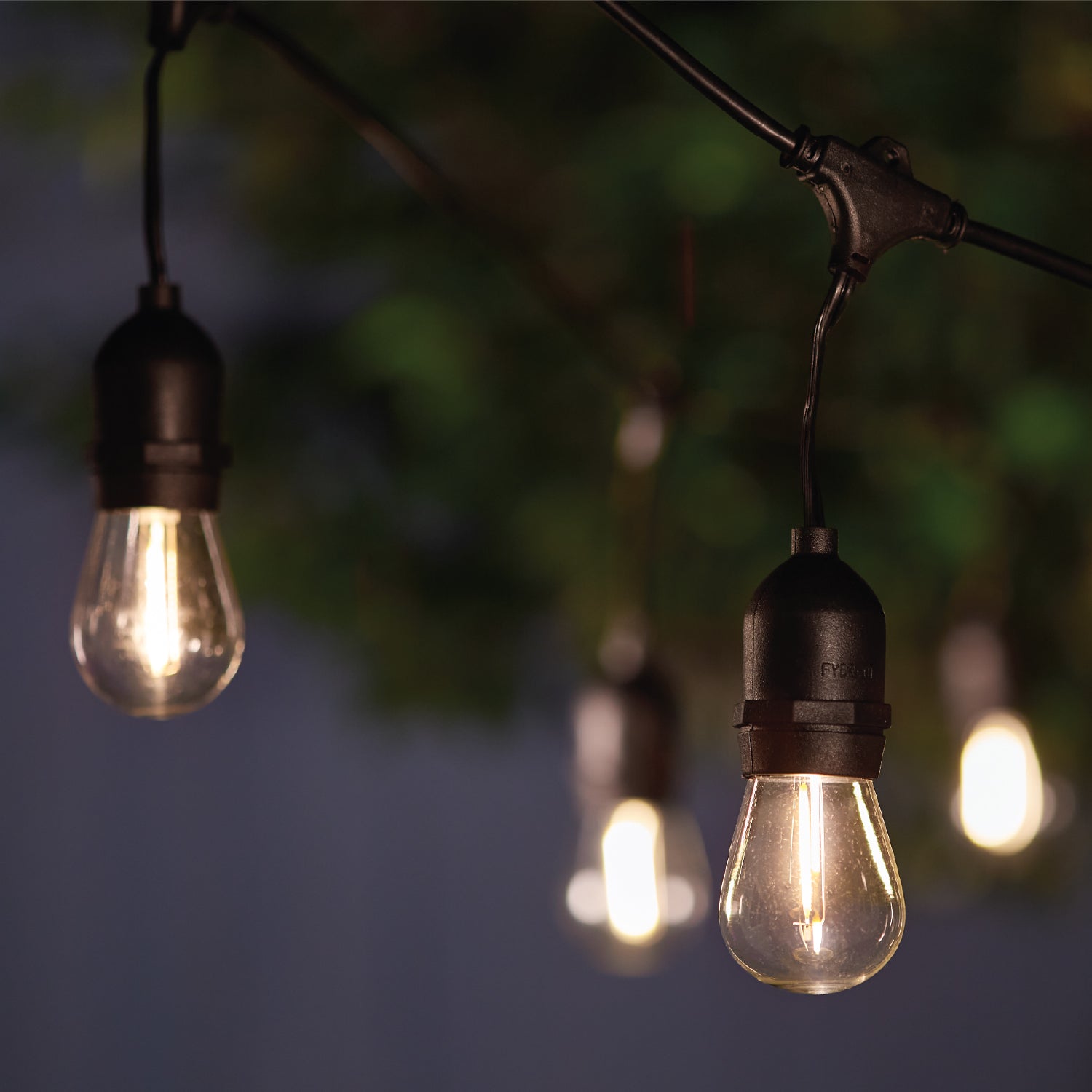 Madison Solar Drop Bulb Lights - Set Of 10