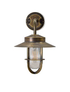 Hanwell Wall Light Antique Brass