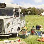 2 Large Solar Bamboo Tiki Garden Torches