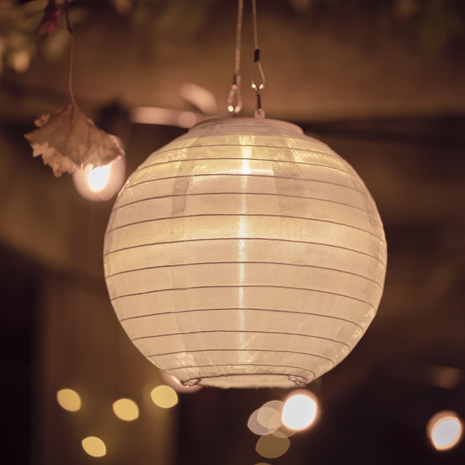 3 Cloud White Miami Solar Lanterns