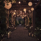 3 Cloud White Miami Solar Lanterns