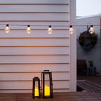 10 Warm White Carnival USB Solar Festoon Lights