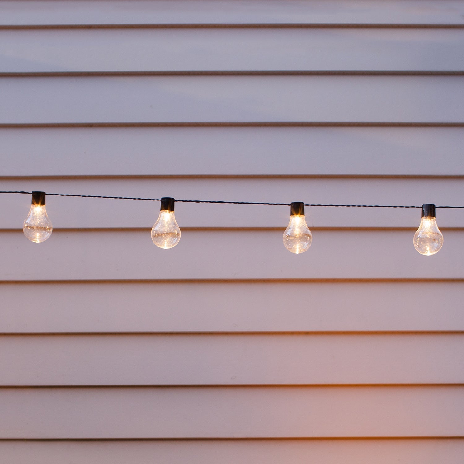 20 Warm White Carnival Solar Festoon Lights