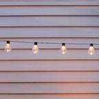 10 Warm White Carnival USB Solar Festoon Lights