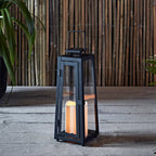 Porto Solar Metal Garden Lantern