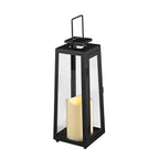 Porto Solar Metal Garden Lantern