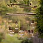 Set of 3 Warm White Hanging Solar Lights