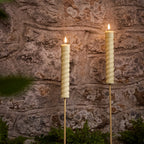 2 TruGlow® Solar Tiki Torches