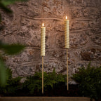 2 TruGlow® Solar Tiki Torches