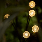 Pacific Wavy Bubble Solar Stake Light