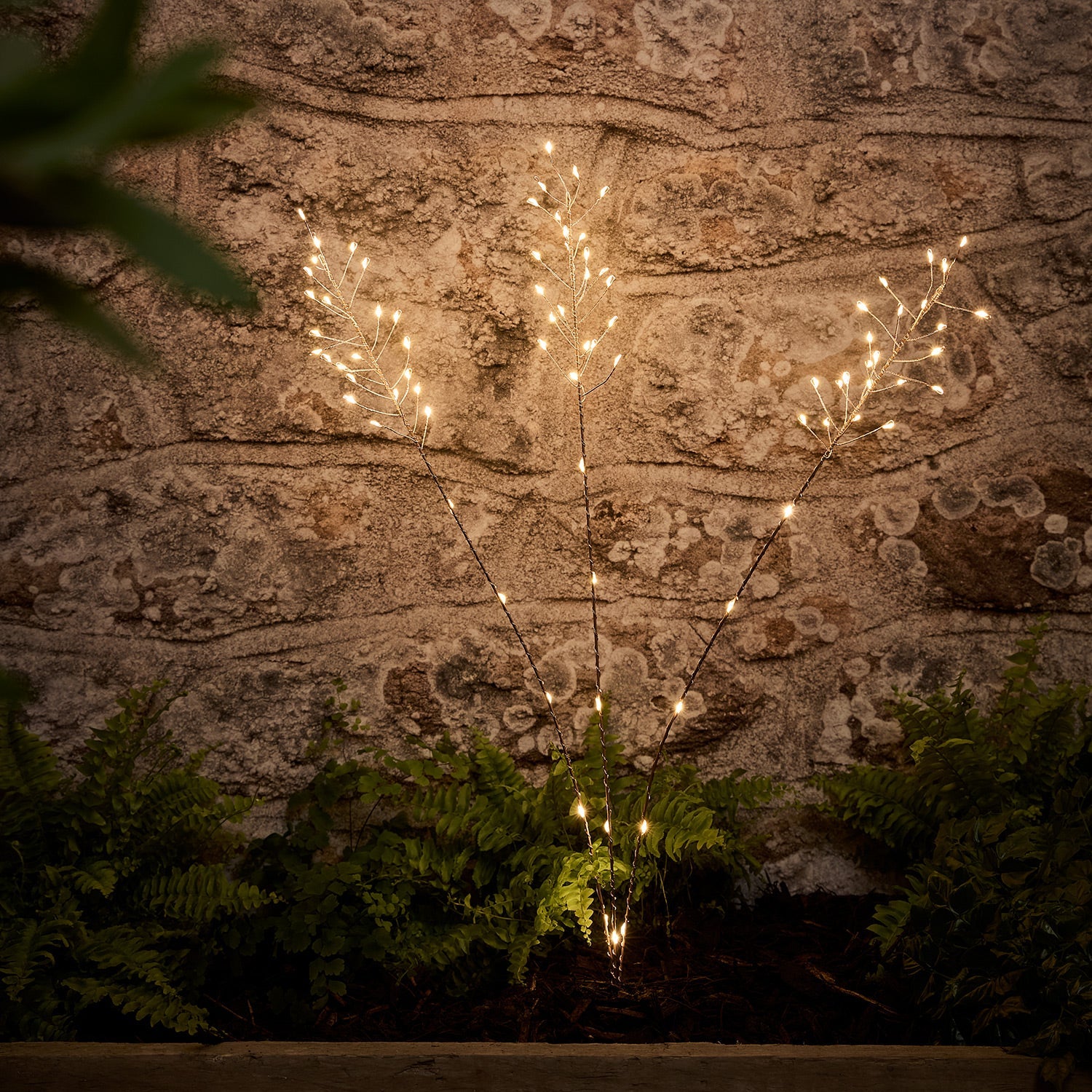 Bali Wavy Grass Solar Stake Light