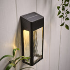 Glass Solar Wall Light