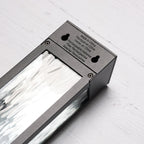 Glass Solar Wall Light