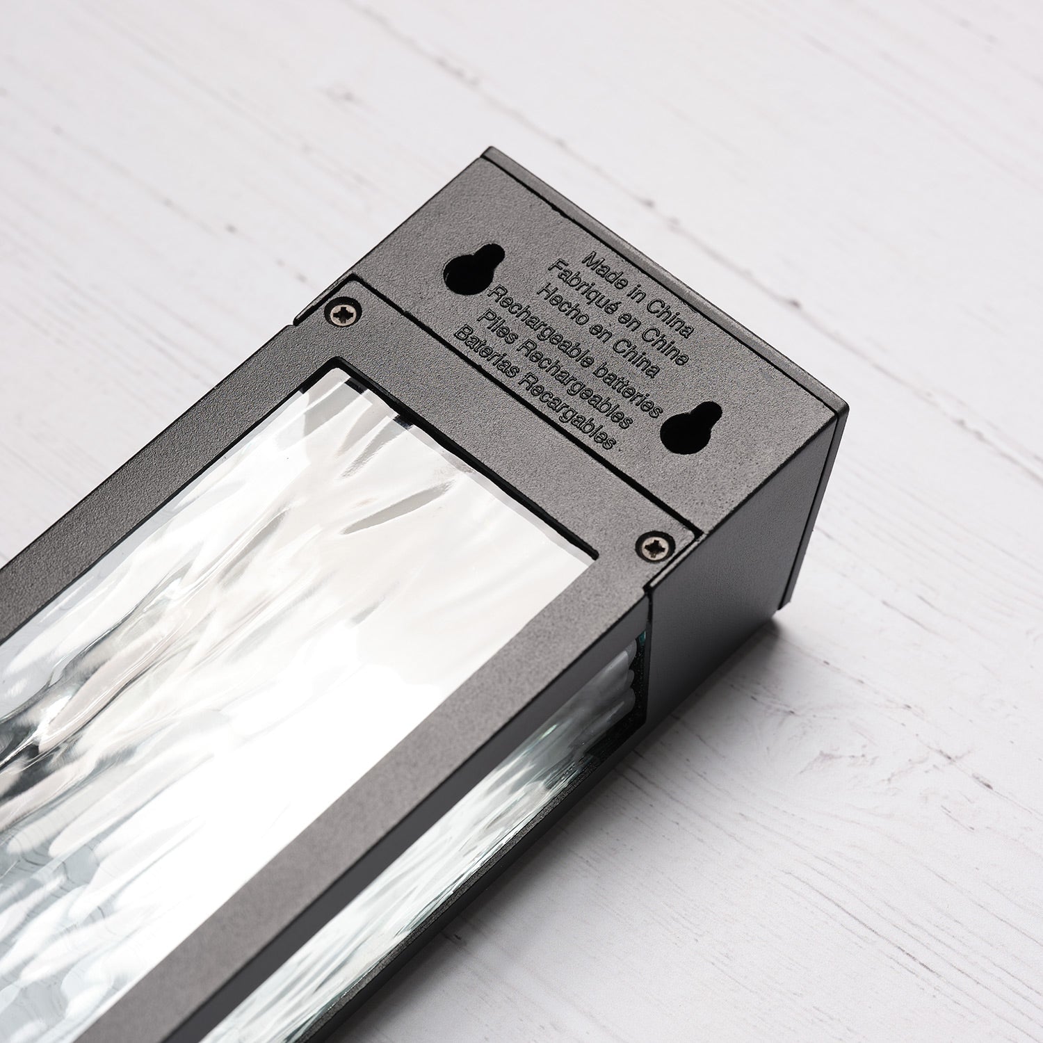 Glass Solar Wall Light