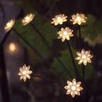 8 Flower Solar Stake Lights