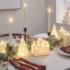 Ceramic House LED Christmas Decoration