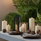 Porto Solar Metal Garden Lantern