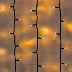 Plus Connect 35m 350 Traditional Warm White Connectable Fairy Lights Black Cable