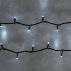 Plus Connect 5m 50 White Connectable Fairy Lights Black Cable